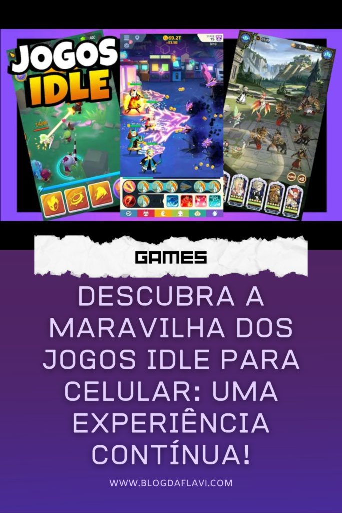 Jogos Idle para celular